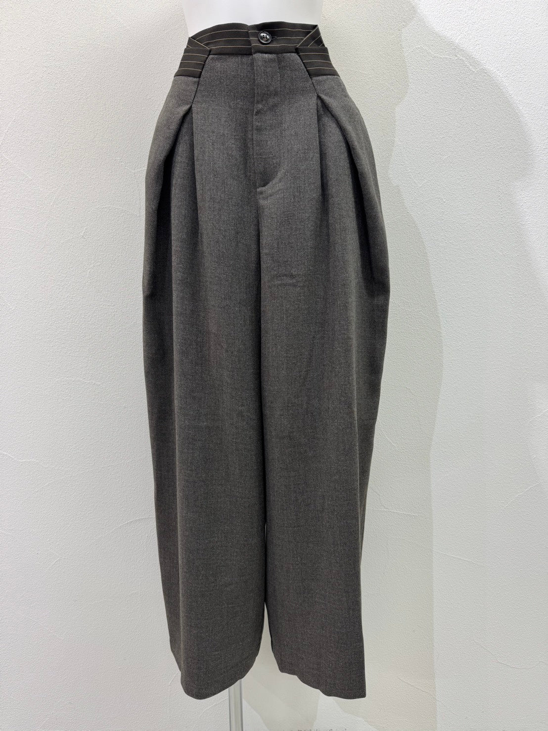 【予約商品】CYAN tokyo/タックベルトウーリーワイド