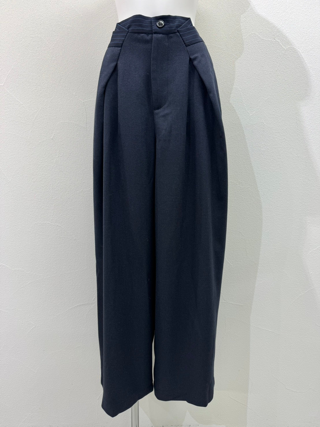 【予約商品】CYAN tokyo/タックベルトウーリーワイド