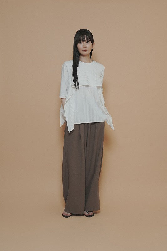【予約商品】CYAN TOKYO バックドレープワイド