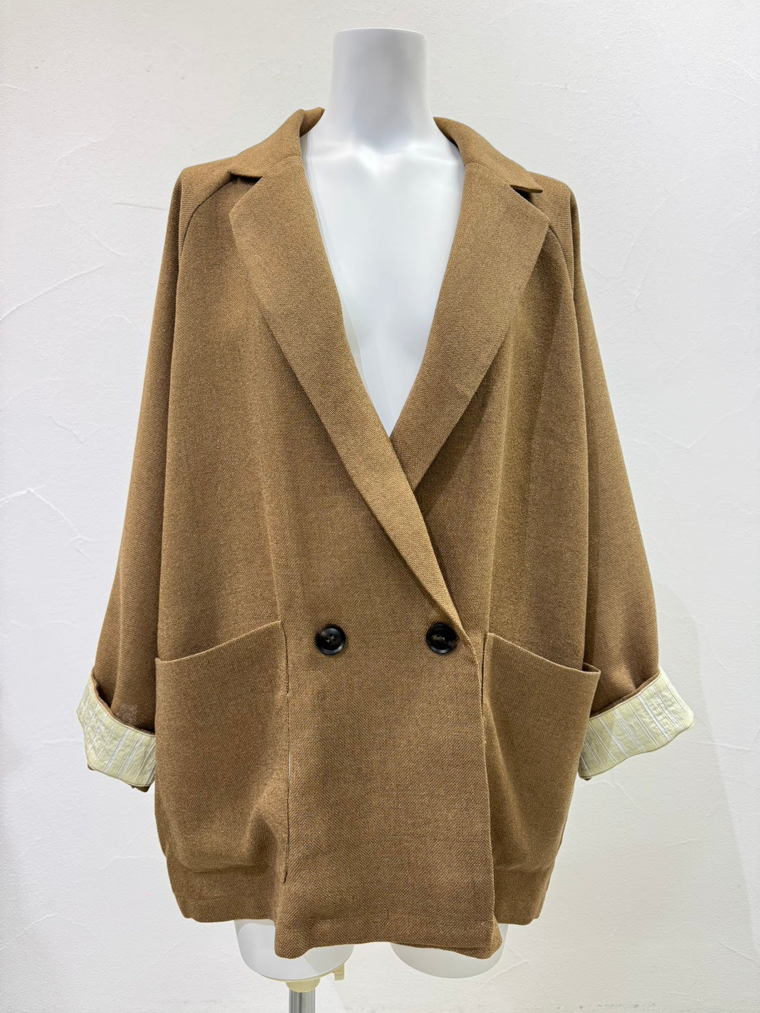 【予約商品】CYAN TOKYO リネンライクジャケット