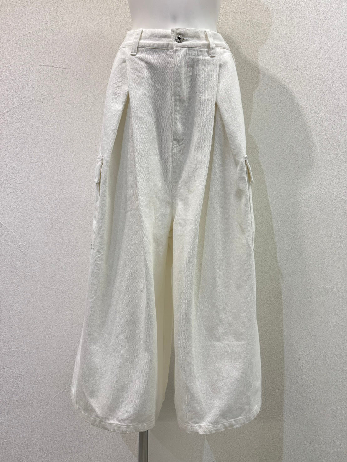 【予約商品】CYAN TOKYO デニムバギーガウチョ