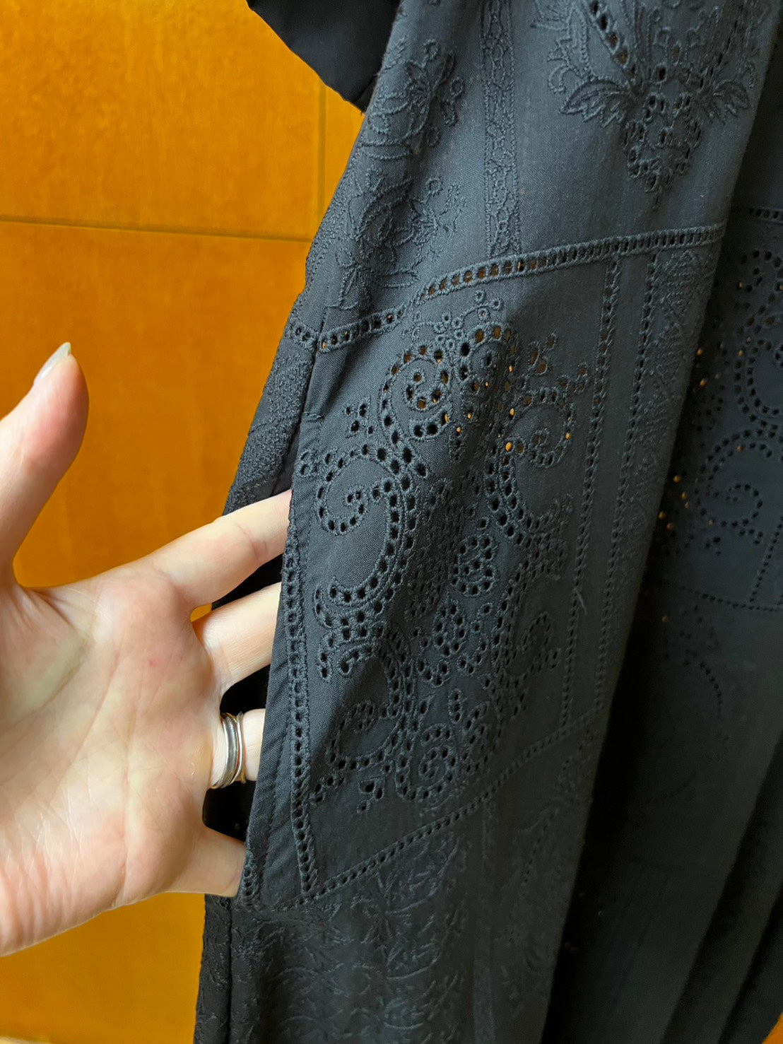 【dix-sept】刺繍ワンピース