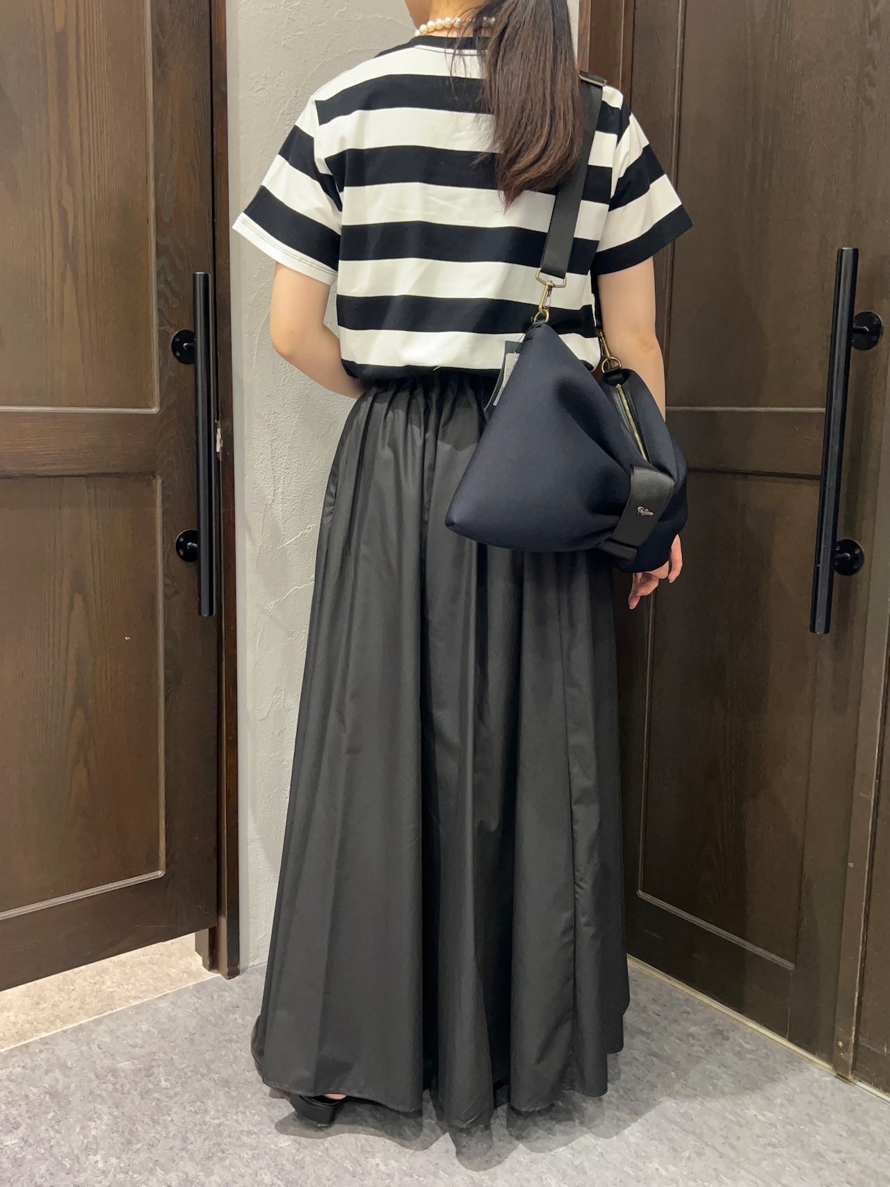 【MICALLE MICALLE】ウエストギャザースカート