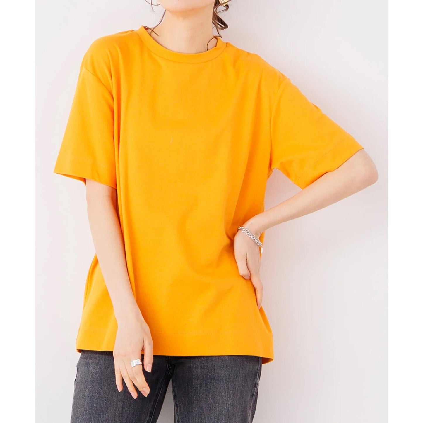 botanical/リラックス背面タックTシャツ