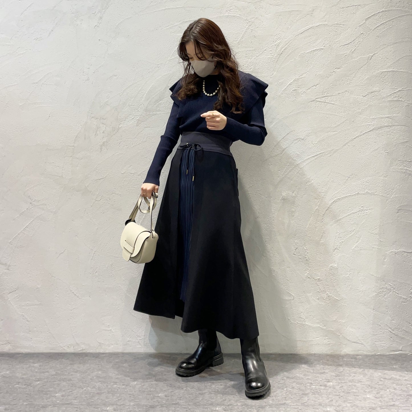 Eimee Law/センタープリーツフレアースカート